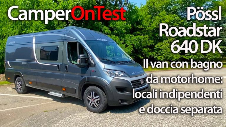 Viaggio in libert&agrave;: scopri il comfort del minivan camper con bagno!