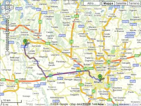 Scopri il calcolo del percorso stradale su Google Maps: facilit&agrave; e precisione in 70 caratteri