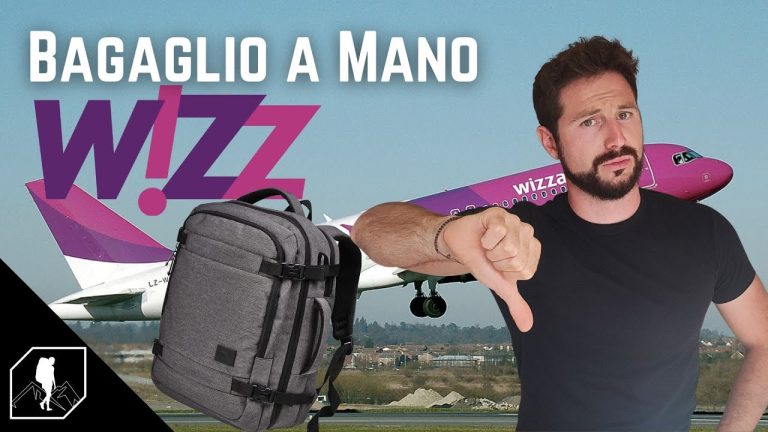 Scopri le essenziali misure zaino per viaggiare con Wizz Air