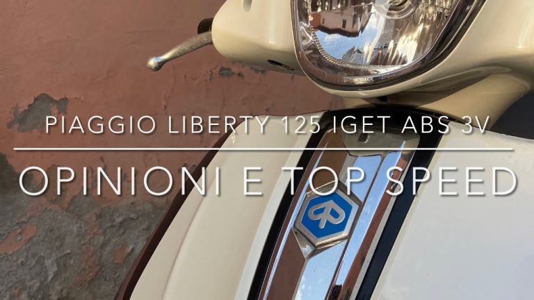 Piaggio Liberty 125: scopri il segreto del peso leggero!