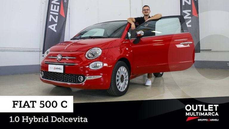 Fiat 500 Dolcevita Rossa: L’iconica macchina italiana che incanta con stile