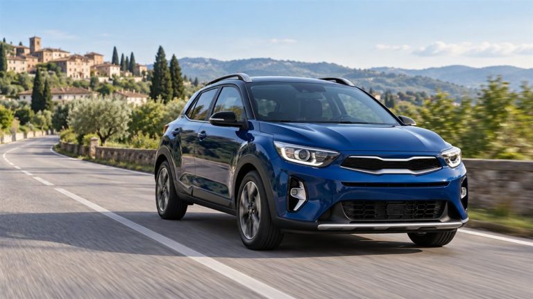 Kia Stonic GPL blu su strada italiana: recensione e consumi